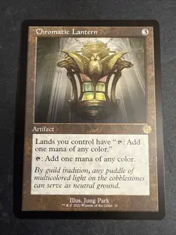 Chromatic Lantern The Brother's War Retro Frame Magic the Gathering NM - Image 1