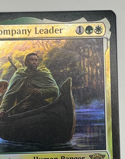 MTG Aragorn, Company Leader Prerelease Foil Promo LTR #191 Lord of the Rings - Image 4
