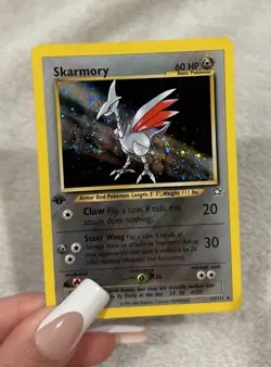 Skarmory 13/111 - 1st Edition - Holo - Neo Genesis - Pokemon TCG - Image 3