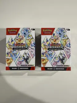 Pokemon TCG Prismatic Evolutions Booster Bundle New/Sealed, Lot of 2 - Image 1