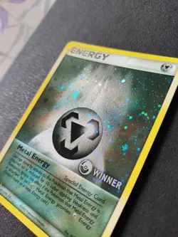 Pokemon Metal Energy Winner Stamp Promo Holo Swirl Ruby Sapphire Set 94/109 NM - Image 3