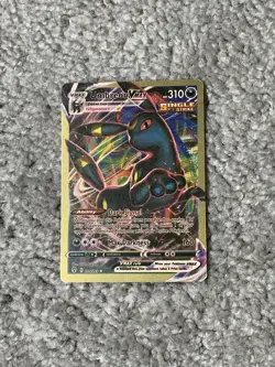 Pokemon Umbreon VMax HP310 Dark Signal #095/23 Gold Foil Fan Art NM! - Image 1