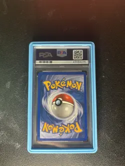2006 Pokemon EX Dragon Frontiers GOLD STAR MEW PSA 4 - Image 2