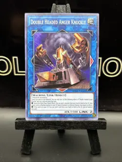 Double Headed Anger Knuckle BLHR-EN048 Secret Rare 1st Edition Holo NM YuGiOh - Image 2