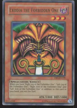 Yu-Gi-Oh Dark Beginning 1 #DB1-EN139 Exodia the Forbidden One Ultra Rare - Image 1
