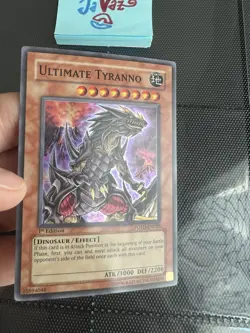 Ultimate Tyranno POTD-EN020 1st Edition NM YuGiOh! Super Rare ✨1 DAY SHIP! - Image 2