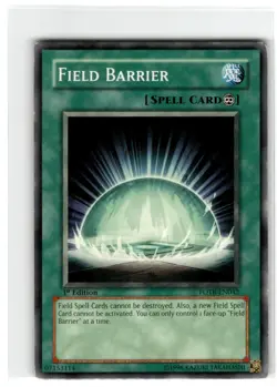 Yu-Gi-Oh! Field Barrier Common ROTB-EN042 Heavily Played 1st Edition - Image 1