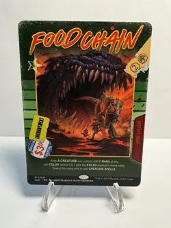 MTG English Food Chain NM non-foil Secret Lair GAME CHANGER - Image 1