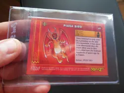 MetaZoo Topps Chrome Piasa Bird 38/50 Gold Refractor Card - Image 2