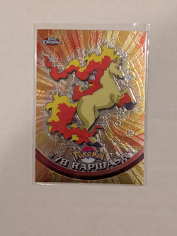Rapidash Topps Chrome #78 Pokemon Card - Image 1