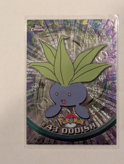 Oddish Topps Chrome #43 Pokemon Card - Image 1