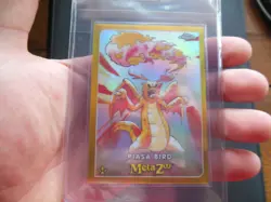 MetaZoo Topps Chrome Piasa Bird 17/50 Gold Refractor Card - Image 1
