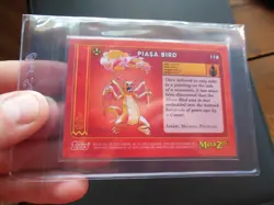 MetaZoo Topps Chrome Piasa Bird 17/50 Gold Refractor Card - Image 2