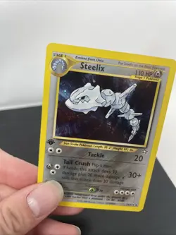 Steelix 15/111 1st Edition Neo Genesis Holo Pokemon Trading Card - Image 4
