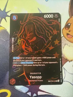 One Piece Card OP12 Legacy of the Master SP Yasopp SP09-013 English Edition - Image 2