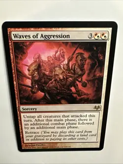 Waves of Aggression Eventide Regular 2008 Magic: The Gathering Card NM - Image 2