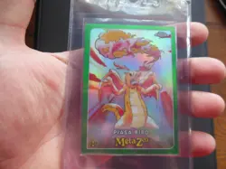 MetaZoo Topps Chrome Piasa Bird 92/99 Green Refractor Card - Image 1
