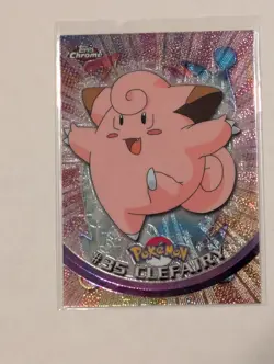 Clefairy Topps Chrome #35 Pokemon Card - Image 1