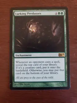 Magic: The Gathering Lurking Predators Core Set 2010 Card #190 LP - Image 1