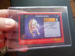 MetaZoo Topps Chrome Chupacabra 14/50 Gold Refractor Card - Image 2