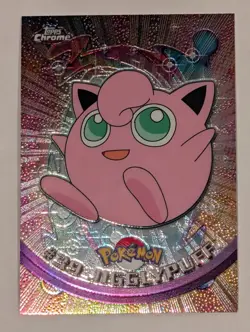 Jigglypuff Topps Chrome #39 Pokemon Card - Image 1