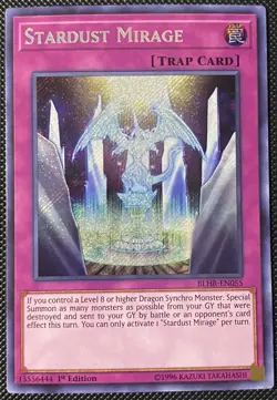 Stardust Mirage BLHR-EN055 Battles of Legend: Hero's Revenge 1st - Yugioh Card - Image 1