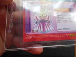 MetaZoo Topps Chrome Ghost Train 40/50 Gold Refractor Card - Image 3