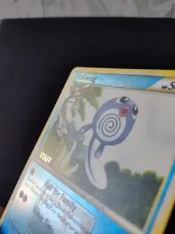 Pokemon Poliwag Staff Stamp League Play Promo Unleashed Set 58/95 NM/MINT Card - Image 2