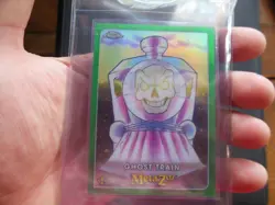 MetaZoo Topps Chrome Ghost Train 63/99 Green Refractor Card - Image 1