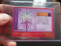 MetaZoo Topps Chrome Ghost Train 63/99 Green Refractor Card - Image 2