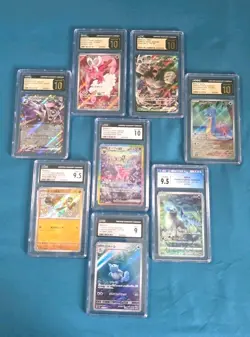 Pokemon Card Lot CGC Pristine 10 + More Japanese High Gem Mint Graded Slabs TCG - Image 1