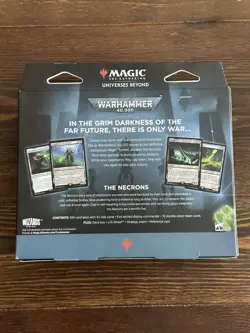MTG Universes Beyond: Warhammer 40k - Necron Dynasties Commander Deck - Sealed - Image 2