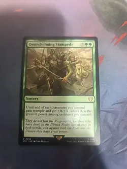 Overwhelming Stampede Commander: the Lord of the Rings Regular - Image 1