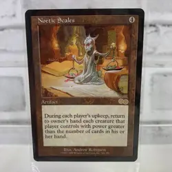 1998 Magic The Gathering: Urza's Saga Noetic Scales 304/350 - Image 1