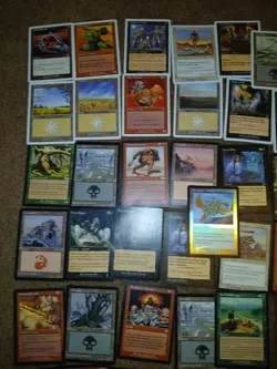 Lot Of 49 Magic The Gathering Trading Playing Cards Vintage 1990s Early 2000s - Image 2