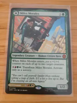 MTG Miles Morales Ultimate Spider-Man 0108 Spider-Man M/NM Free UK P&P - Image 1