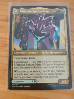 MTG Miles Morales Ultimate Spider-Man 0108 Spider-Man M/NM Free UK P&P - Image 2