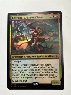 Carnage, Crimson Chaos Marvel's Spider-Man Foil - Image 1