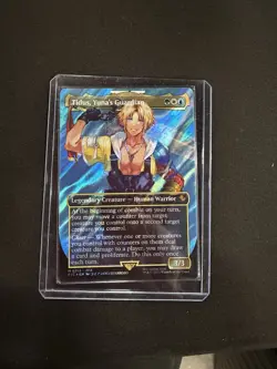MTG - Final Fantasy - Tidus, Yuna's Guardian (Borderless) (Surge Foil) - Image 1