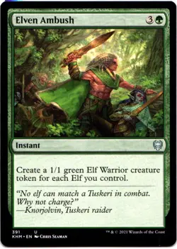 ELVEN AMBUSH 391 MAGIC: THE GATHERING KALDHEIM (KHM) UNCOMMON - Image 1