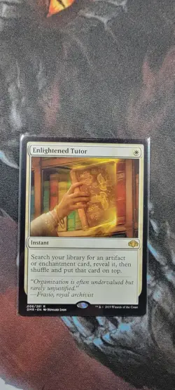 Enlightened Tutor - Dominaria Remastered - NM - MtG - Image 1