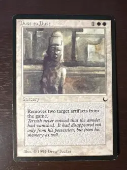 Magic the Gathering MTG Excellent - Dust to Dust The Dark Free Shipping - Image 1