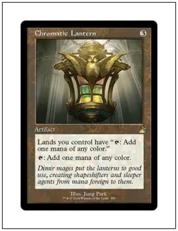 1x Chromatic Lantern, Retro Frame, Magic MTG NM - Image 1