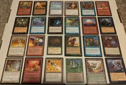 MTG Lot of 24 Old Great cards, Mostly Reserved List. Sword of the Ages! - Image 1