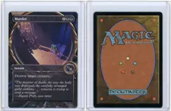 Murder Murders at Karlov Manor Magic Hand Painted Altered Art MTG - Image 3