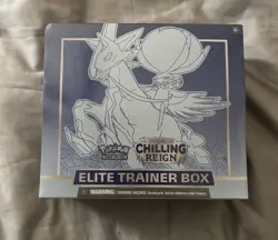 Pokemon TCG: Chilling Reign ETB Ice Rider Calyrex Sealed - Image 1