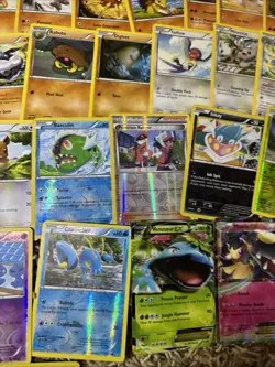 HUGE VINTAGE Pokemon Cards Lot! Holo 2010-2019. Over 225 Cards - Image 4