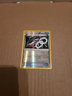 POKEMON RAYQUAZA SPIRIT LINK 87/108 REVERSE HOLO TRAINER ROARING SKIES LP - Image 1