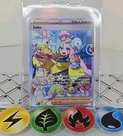 Pokemon TCG Iono 269/193 Paldea Evolved SIR 2023 NM. - Image 1