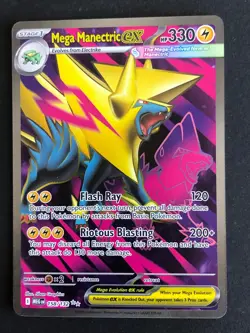 Mega Manectric ex 158/132 Pokemon TCG: Mega Evolution Near Mint (NM) Full Art - Image 1